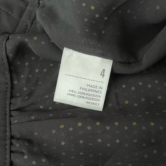 Old Navy Black Fully Lined Mini Skirt Size 4 - Picture 13 of 16